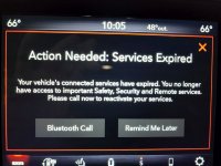 Sirius expire messsage.jpg