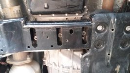 Cross Member Modification For Transmission Service.jpg