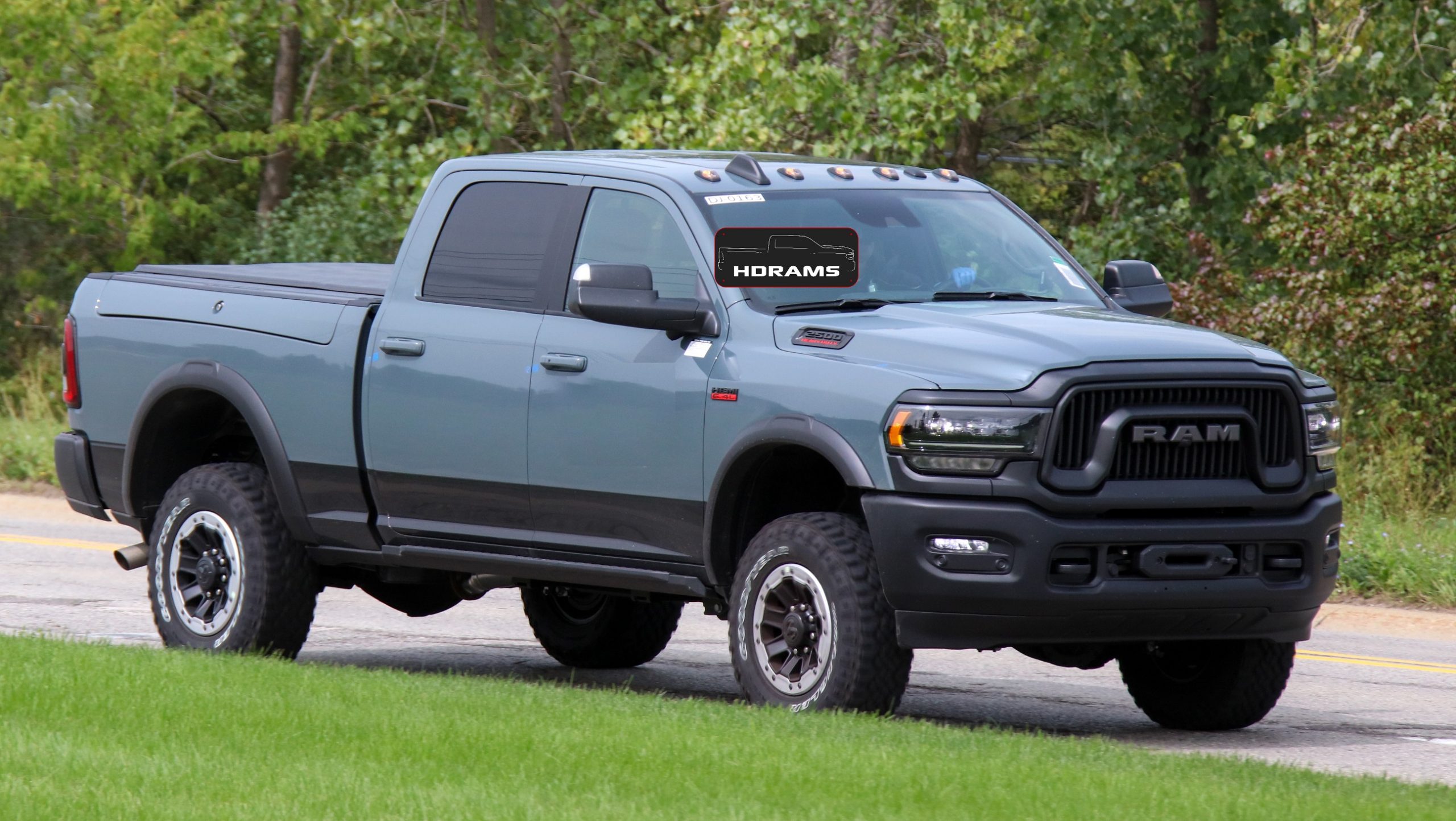 CAUGHT: 2021 Ram 2500 Power Wagon 75th Anniversary Edition: - HD Rams