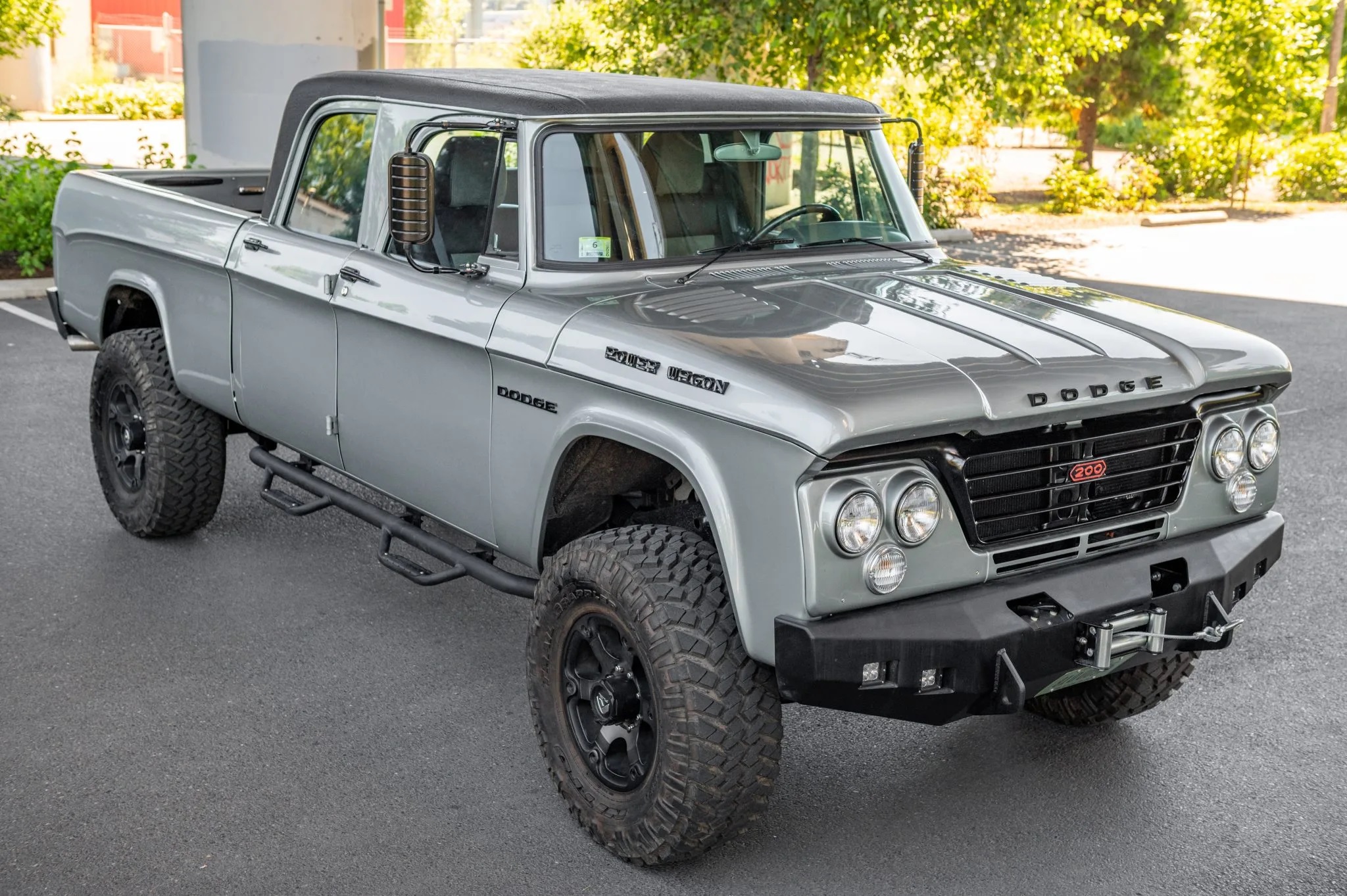 Check Out This Customized 1964 Dodge Power Wagon Crew Cab Swiptline